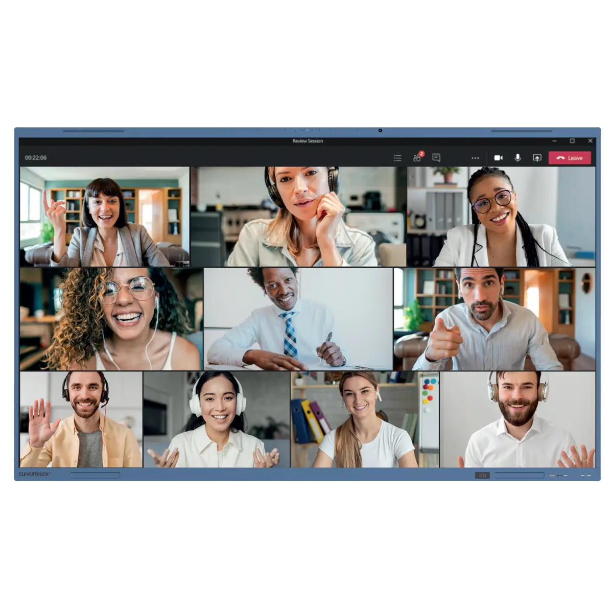 Clevertouch LUX for Enterprise - videoconferencia