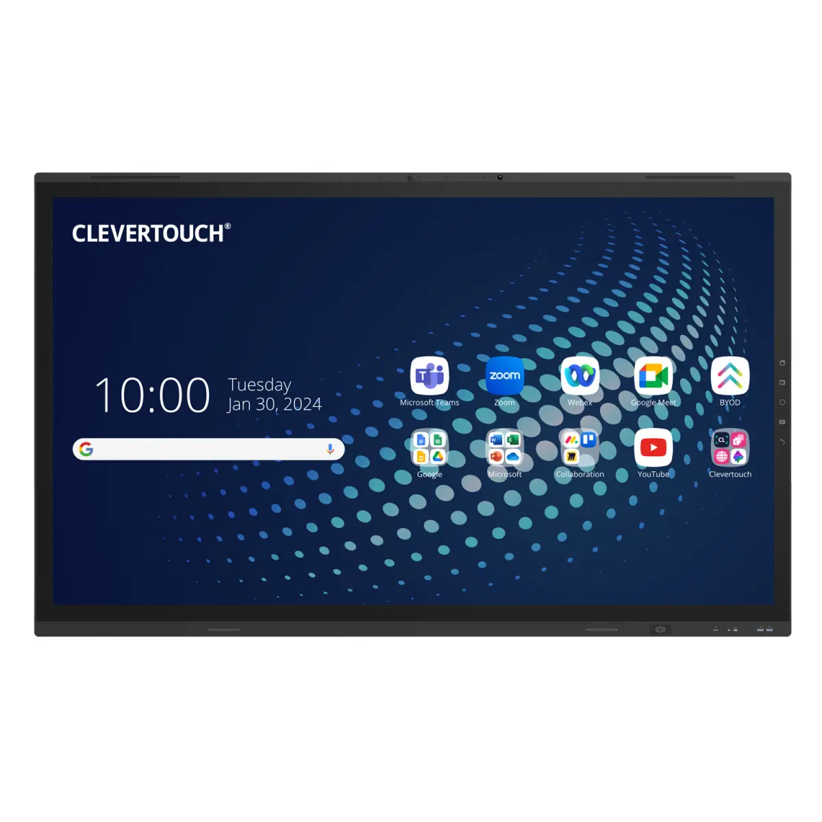 Pantalla para videoconferencia clevertouch ux pro