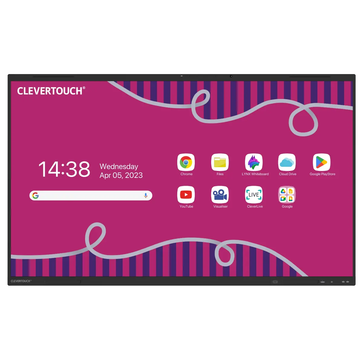 Clevertouch Serie Lux - Pantalla interactiva para educación