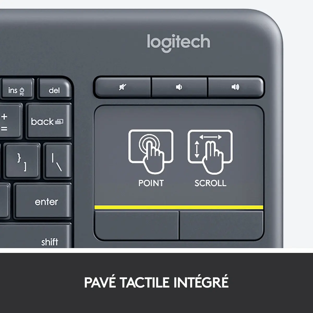 Teclado-ratón inalámbrico Logitech