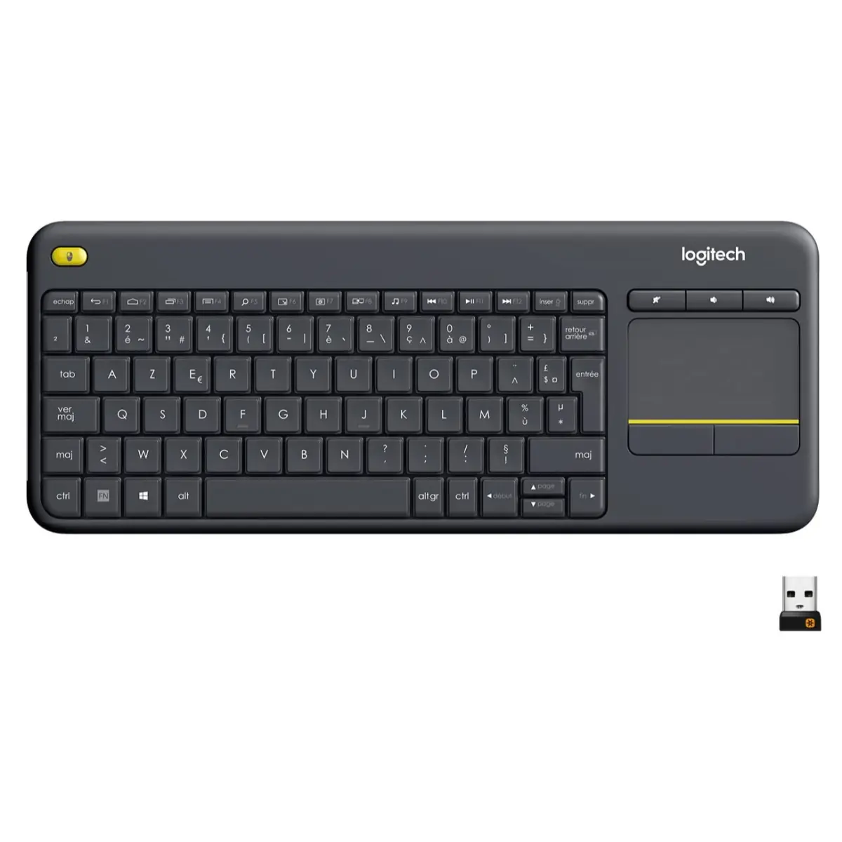 Teclado-ratón inalámbrico para pantalla interactiva