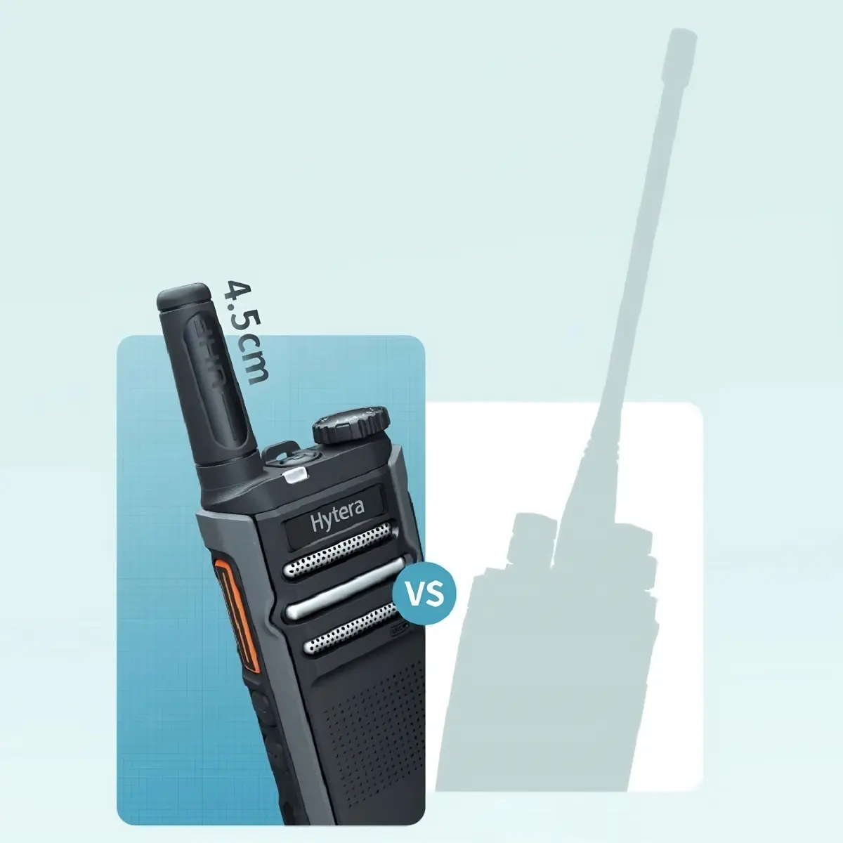 Hytera AP325 UHF - Walkie talkie con licencia - portatil tamaño pequeño