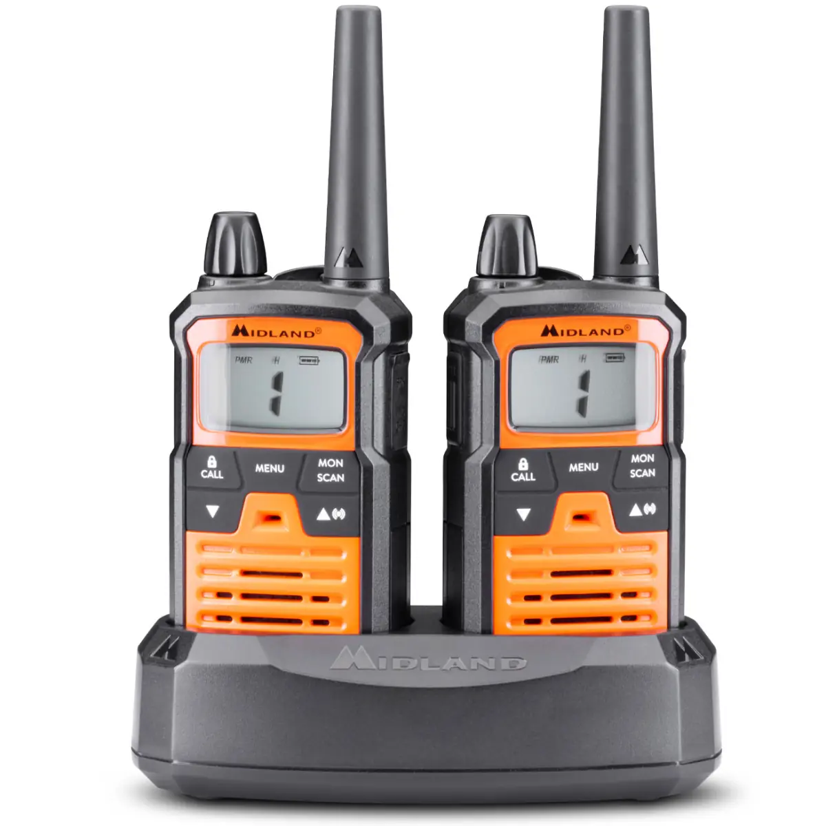 Midland XT70 Pro Hobby y trabajo - walkie walkie talkie sin licencia - C1465.01 - Kit duo walkie walkie talkie caza