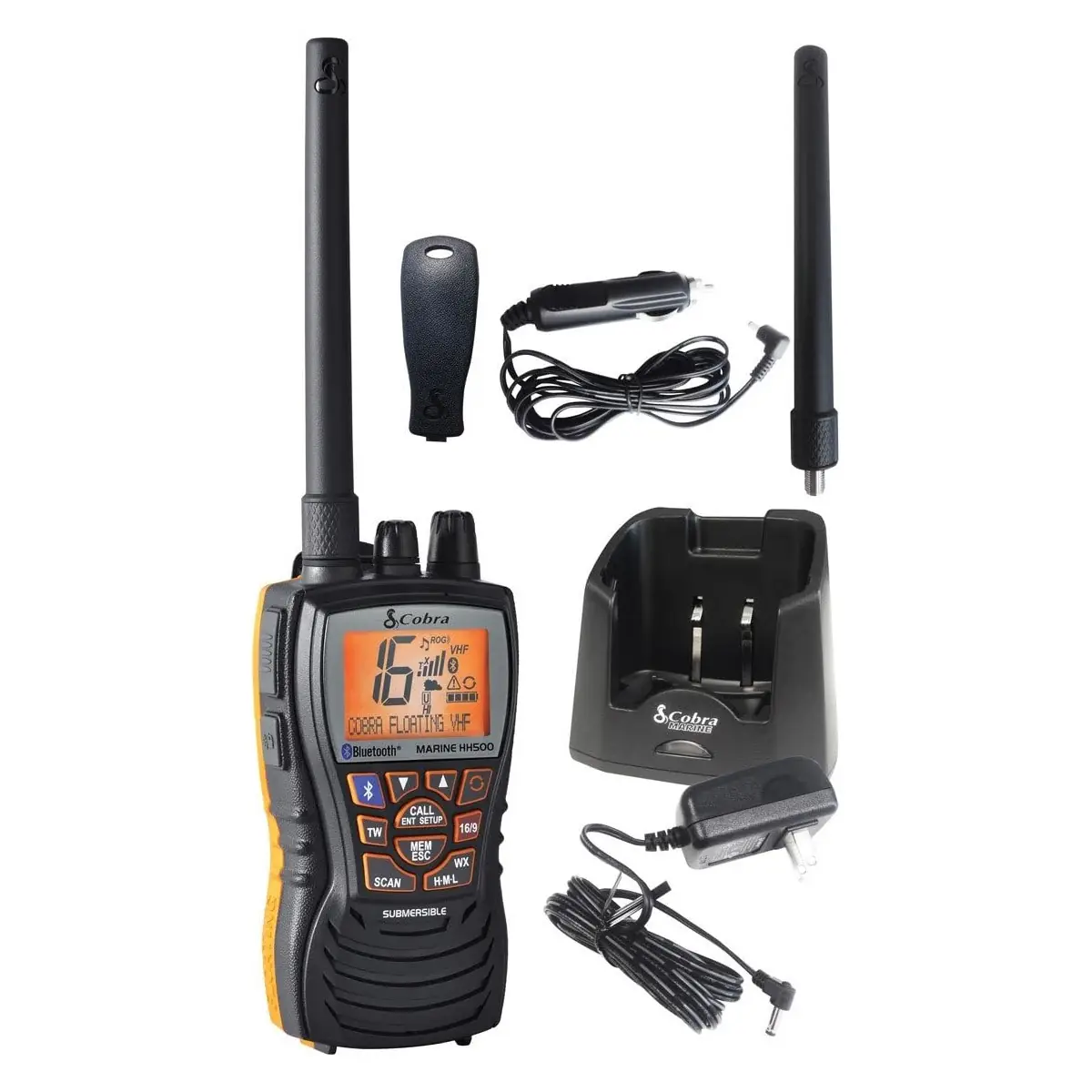 Cobra H500 - Walkie talkie VHF Marina - 107738