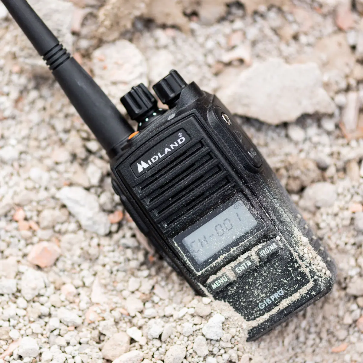 Midland G18 - Walkie talkie profesionales sin licencia PMR446 - C1145.02