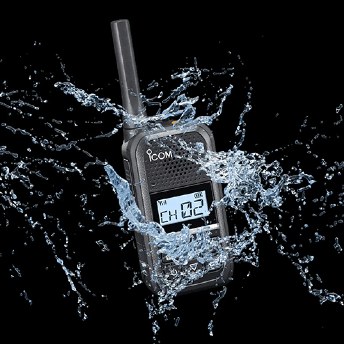 Icom IC-U20SR - Walkie talkie PMR446 - IP54 resistente al agua