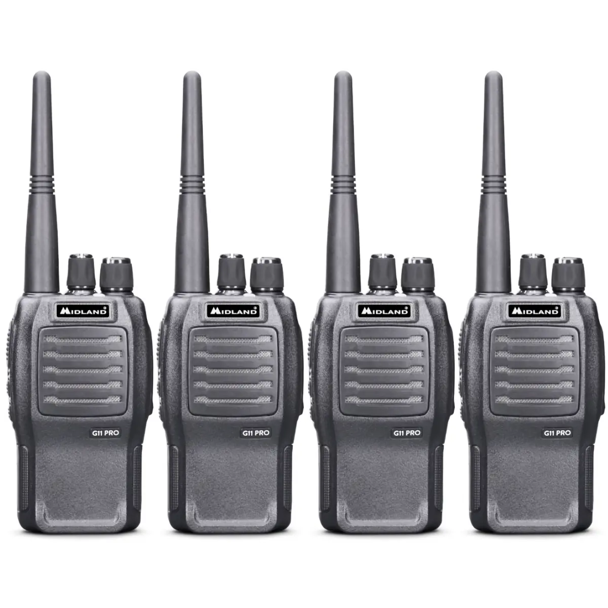 Kit de 4 Midland G11 Pro - Walkie talkie sin licencia - C966.06 - Duo