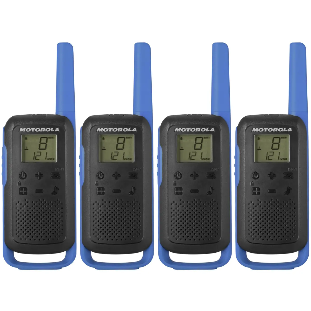 Kit de 4 Motorola T62 - Walkie talkie sin licencia PMR446 - B6P00811LDRMAW