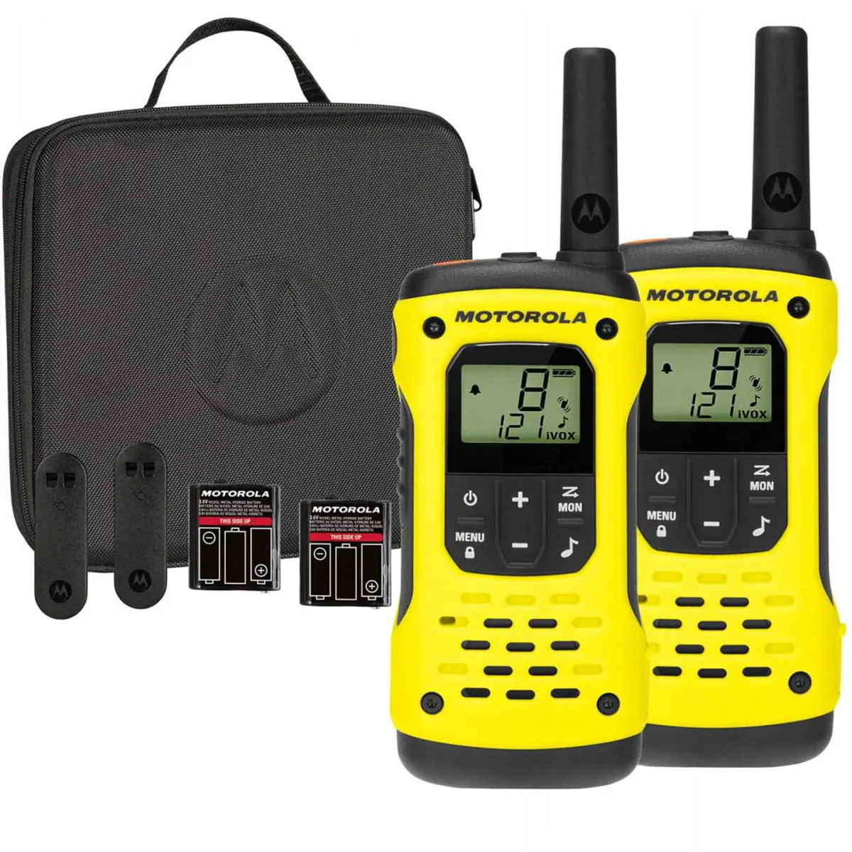 Motorola T92 16 canales - walkie talkie sin licencia PMR446 impermeable y flotante - A9P00811YWCMAG