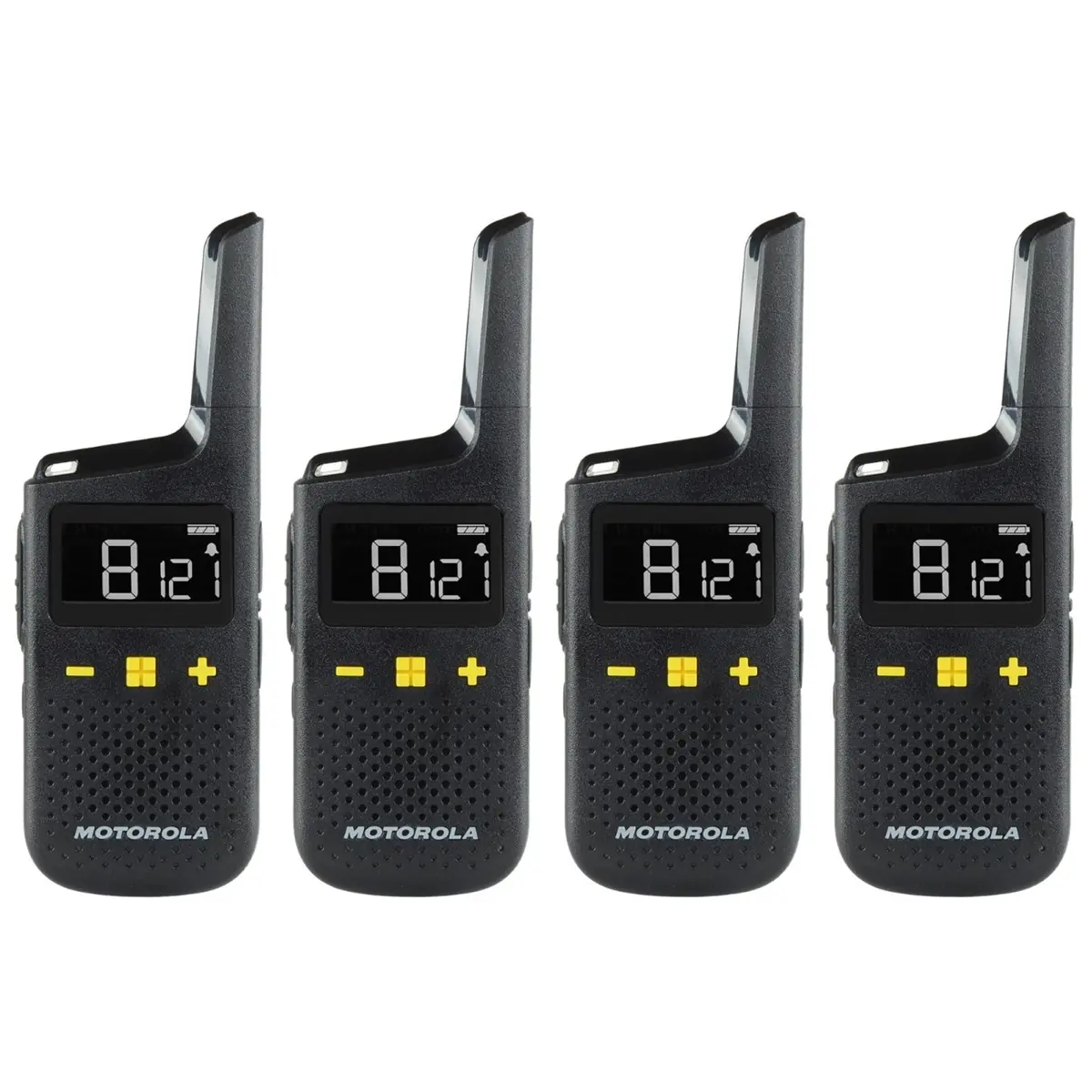 Kit de 4 Motorola XT185 + Auriculares - Walkies Talkies-walkies sin licencia -D3P01611BDLMAW