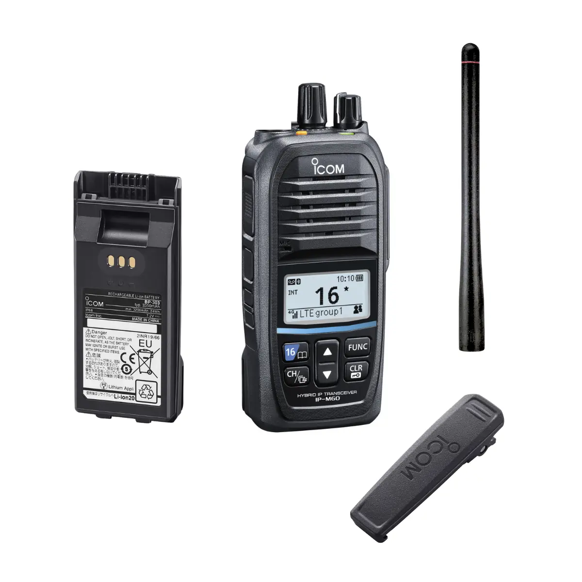 ICOM IPM60 - desempaquetado