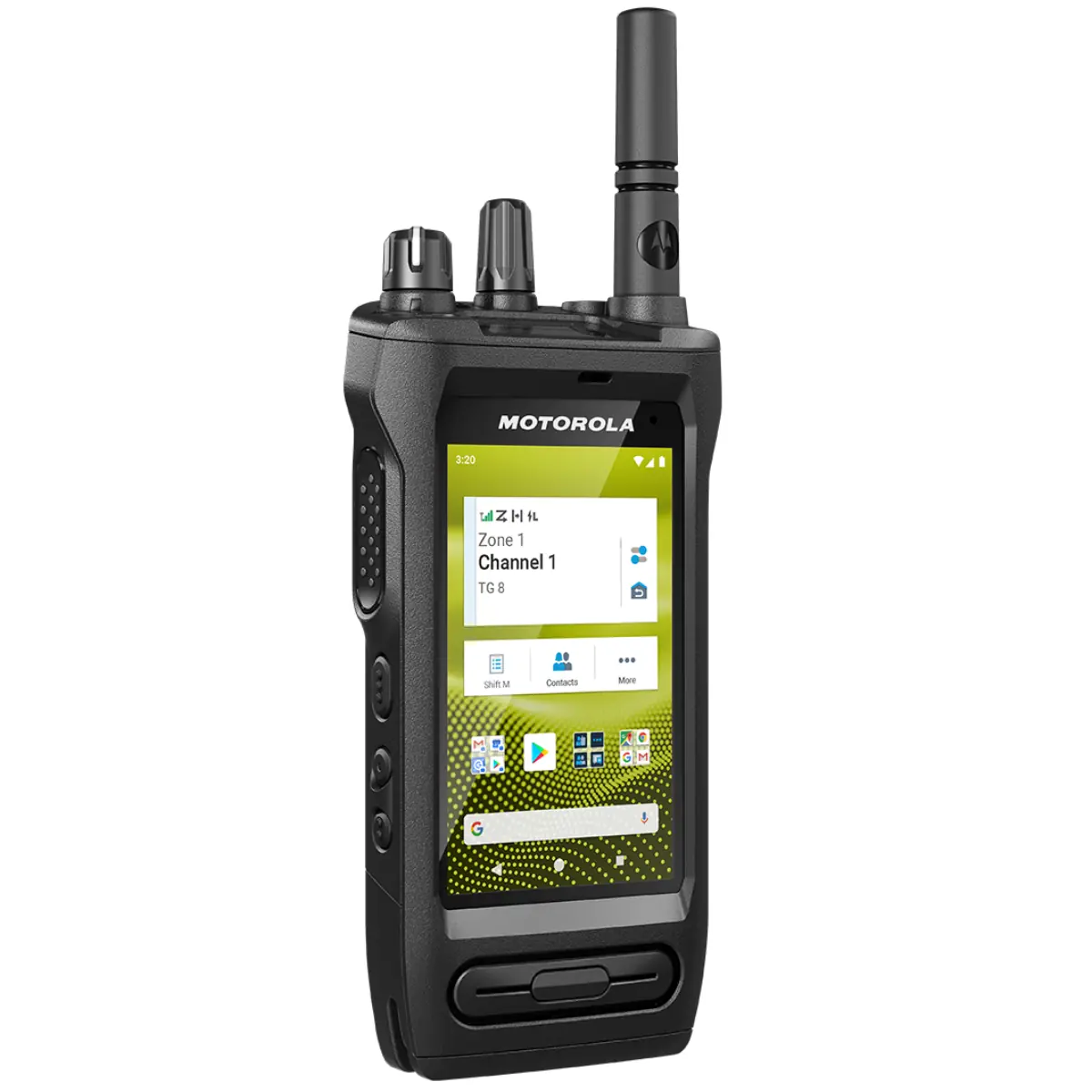 Motorola Ion - Walkie talkie con licencia UHF, 4G y Wi-Fi - MDH90ZDU9RH1AN