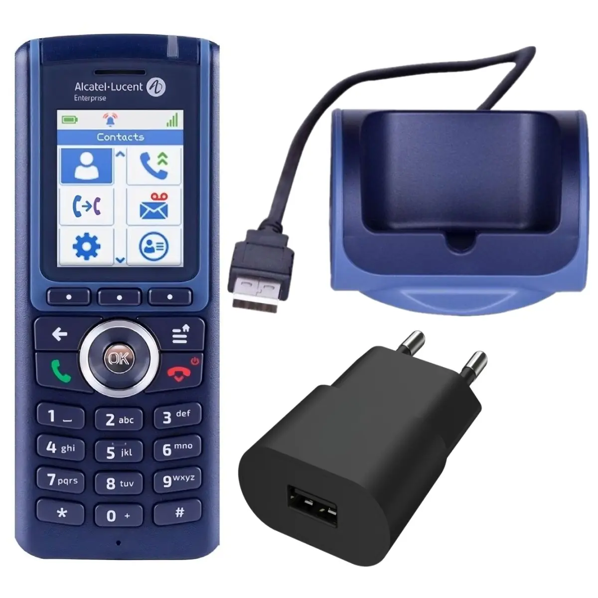 Alcatel 8234 en kit con base y cable