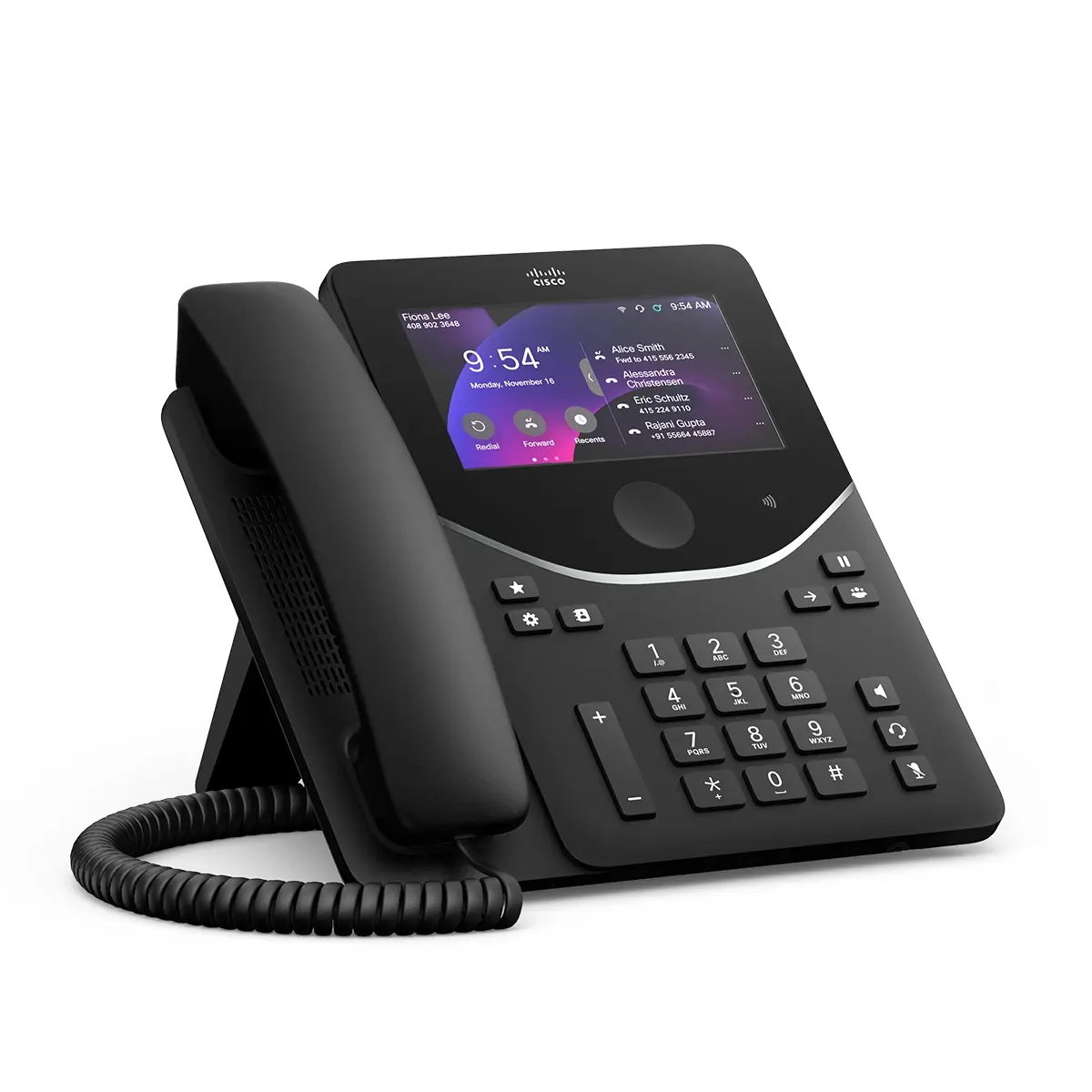 Cisco Teléfono de escritorio 9871 - Teléfono IP 130 cuentas