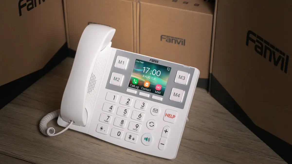 Fanvil X305 - teléfono IP con botón de emergencia