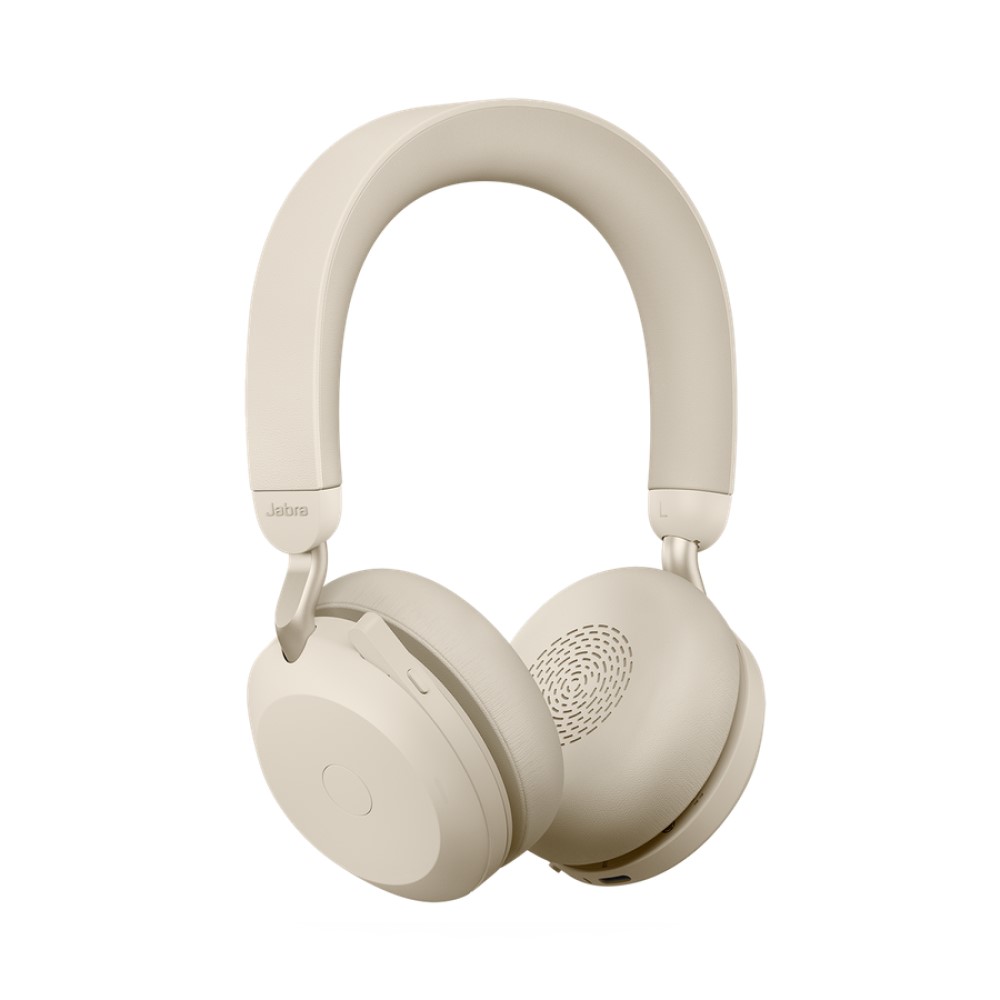 Evolve2 75 beige USB-A auricular Jabra Bluetooth