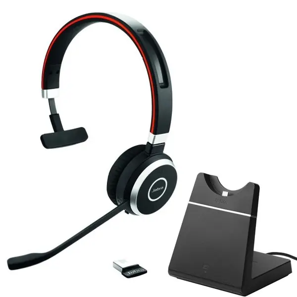 Jabra Evolve 65 mono y base