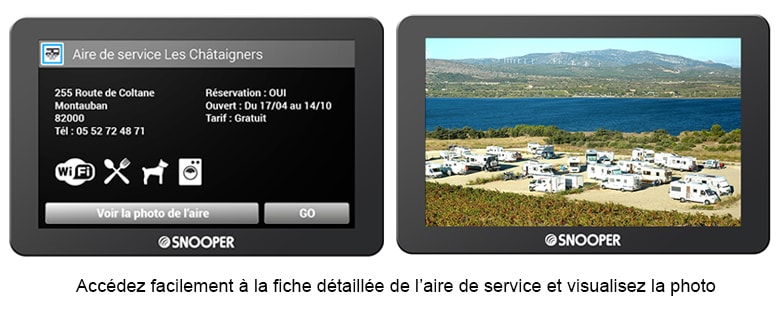 gps snooper pour voyage